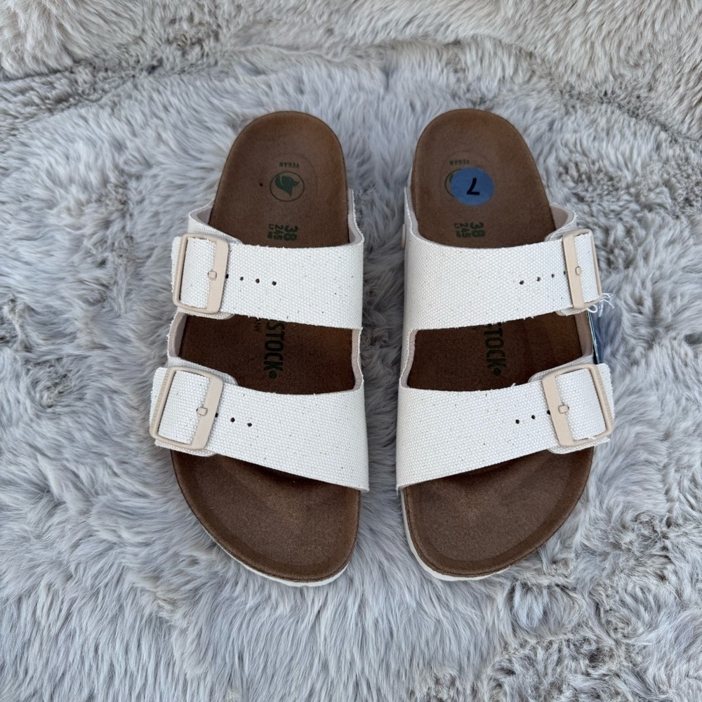 Birkenstock Arizona Vegan NWT Sandals Size 8-8.5